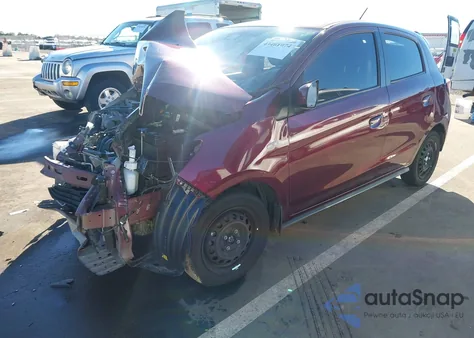 2021 Mitsubishi Mirage Carbonite Edition/Es/Le из США, поврежденный, VIN ML32AUHJ7MH011517